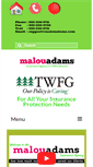 Mobile Screenshot of malouadams.com